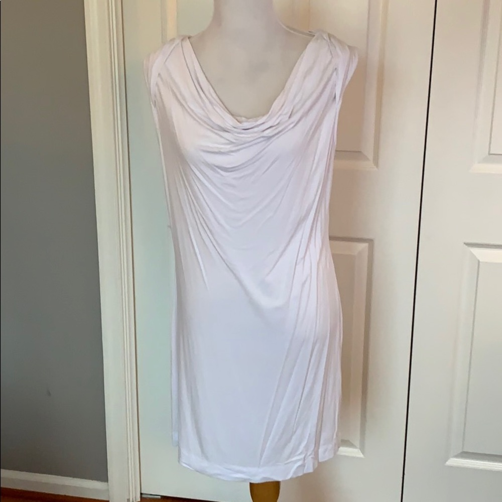 White Fabletics swimsuit coverup, size L